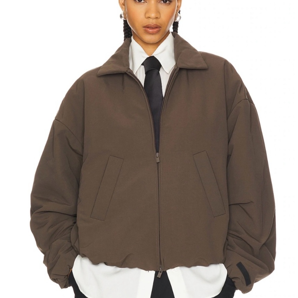 Fear of God Brown Bomber Jacket